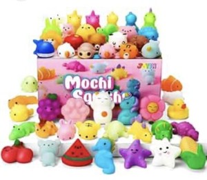 Mochi Squishy Toys 25-Pack Kawaii Squishy Animals for Party Favor-never Used
