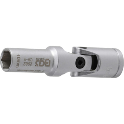 BGS - Glühkerzen-Gelenk-Einsatz Sechskant | Antrieb Innenvierkant 10 mm (3/8'') |