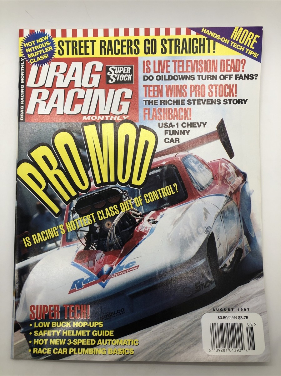 Drag Racing Monthly, August 1997 | eBay