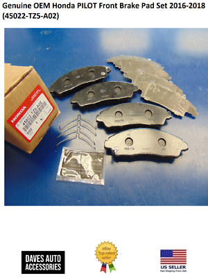 Front Brake Shoe Pad Set #45022-TZ5-A02 For Honda Pilot 2016-2018