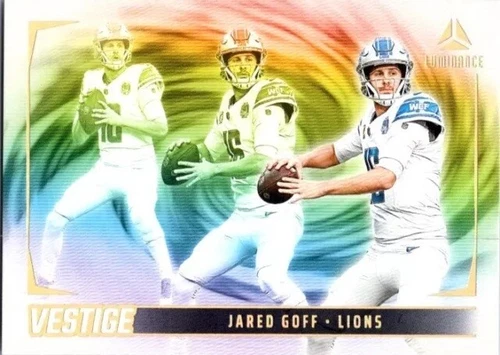 2024 Panini Luminance Jared Goff #VES-JGF