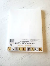 Neutral Colors Premium Assorted Cardstock Value Pack 50 Sheets NEW