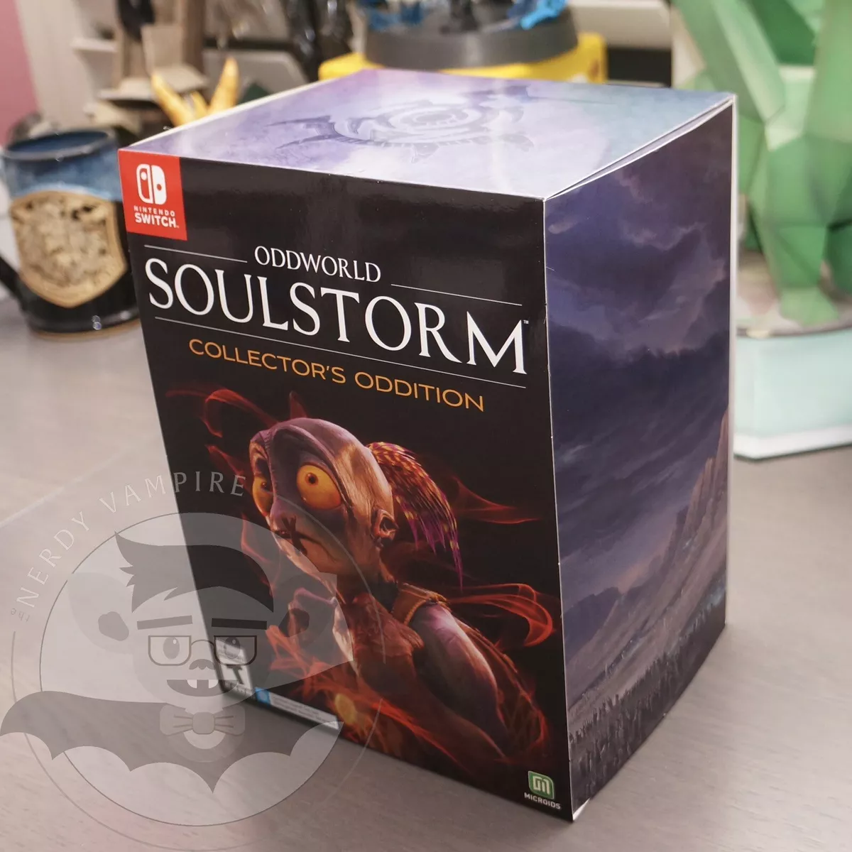Oddworld Soulstorm Collector s Oddition Edition EMPTY Box and