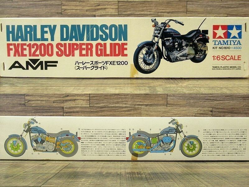 Tamiya 1/6 Harley-Davidson FXE1200 Super Glide Model Kit New