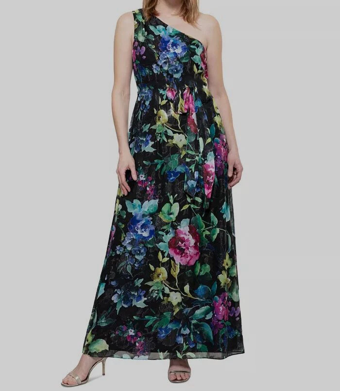green emerald velvet dress SL Fashions New York Organza Satin Bow Gown main image 1
