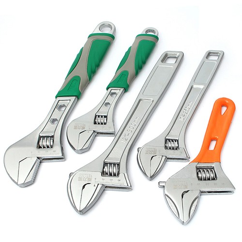 Adjustable Wrench Spanner 8 10" 12" Long 0-25 0-30 0-35 0-37 0-40 0-45mm Opening - Picture 9 of 17
