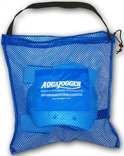 AquaJogger Mesh TOTE BAG Drawstring Gym Equipment Pool Rehab Workout LARGE AP50