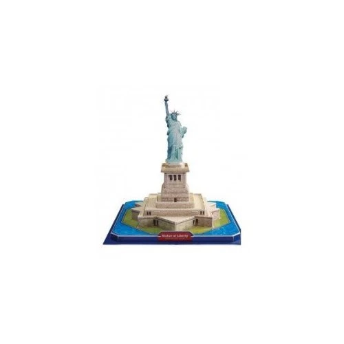  STATUE OF LIBERTY 3D  BUILDING 39 PIECES E-Z  NEW YORK CITY  STATUE OF LIBERTY  - Image 2 of 3