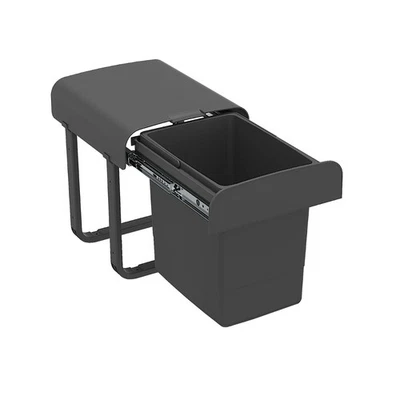 Ekotech Abfallsammler AG15G Aladin 15L Vollauszug Orion Grey ab 40cm Schrank - Bild 1 von 4