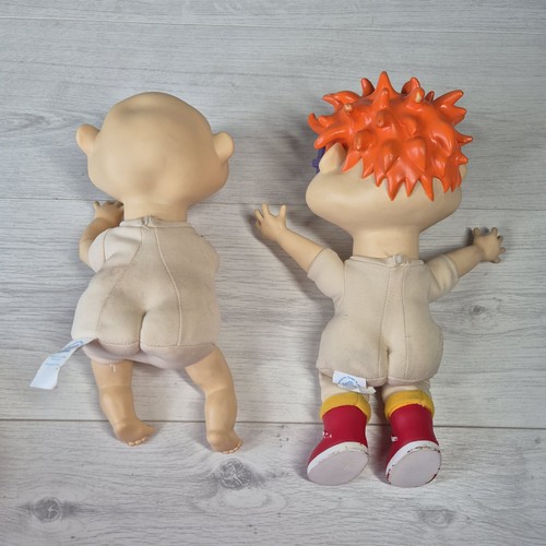 Vintage Rugrats Tommy & Chuckie 1997 Doll Applause Toy Plush 90s TV Cartoon - Picture 7 of 16