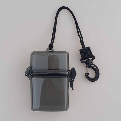 Tauchen Surfen Boot wasserdichte Box Fall Container w/String, Clip