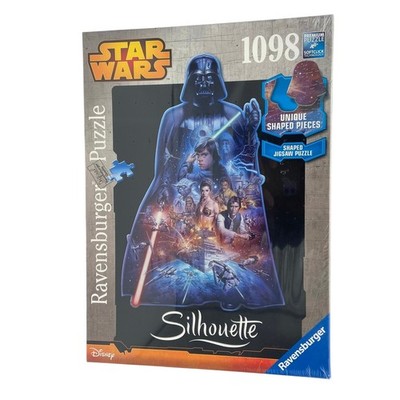 Ravensburger Star Wars Darth Vader Jigsaw Puzzle 1098 Pc Silhouette Disney 2015