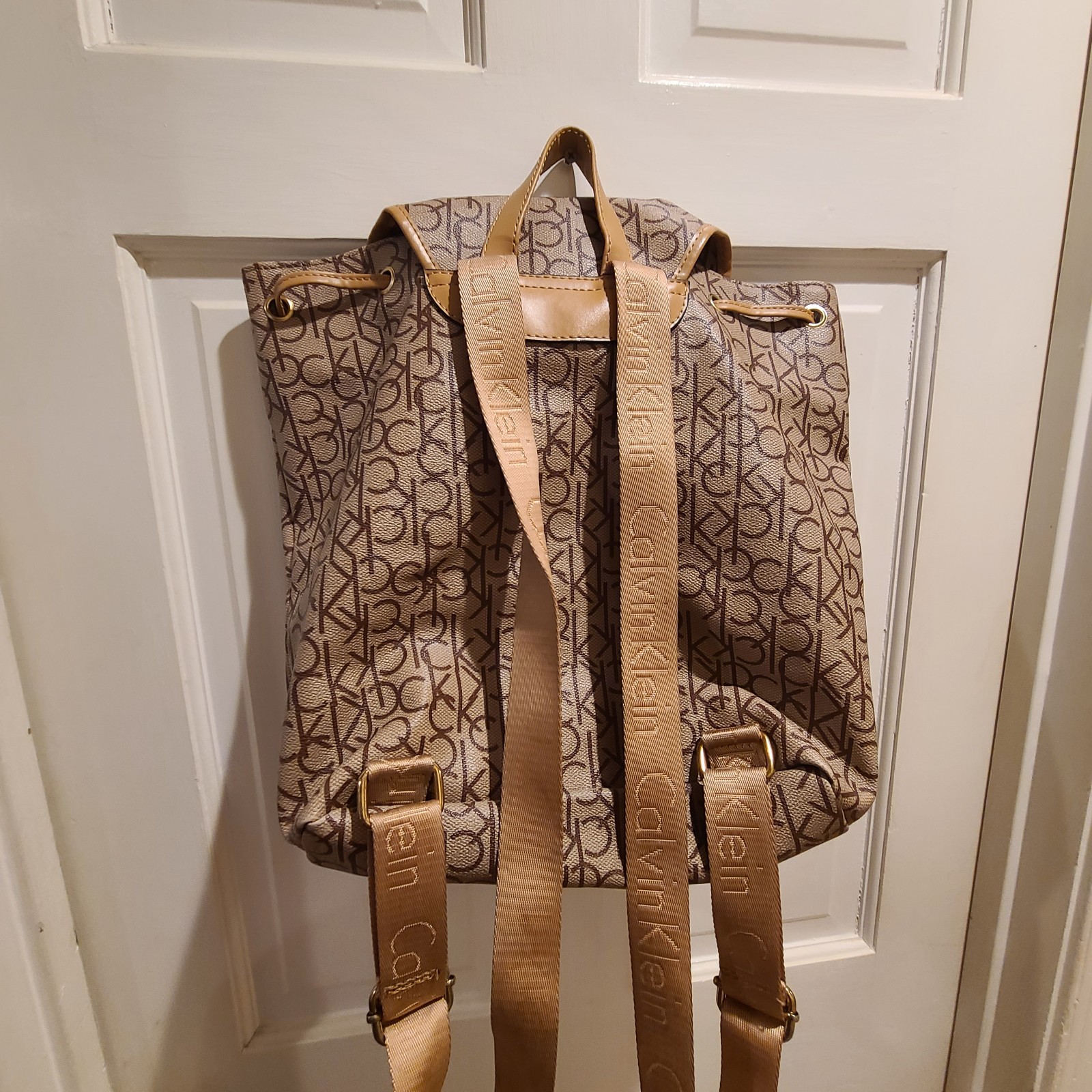 Calvin Klein Monogram Logo Backpack - image 3