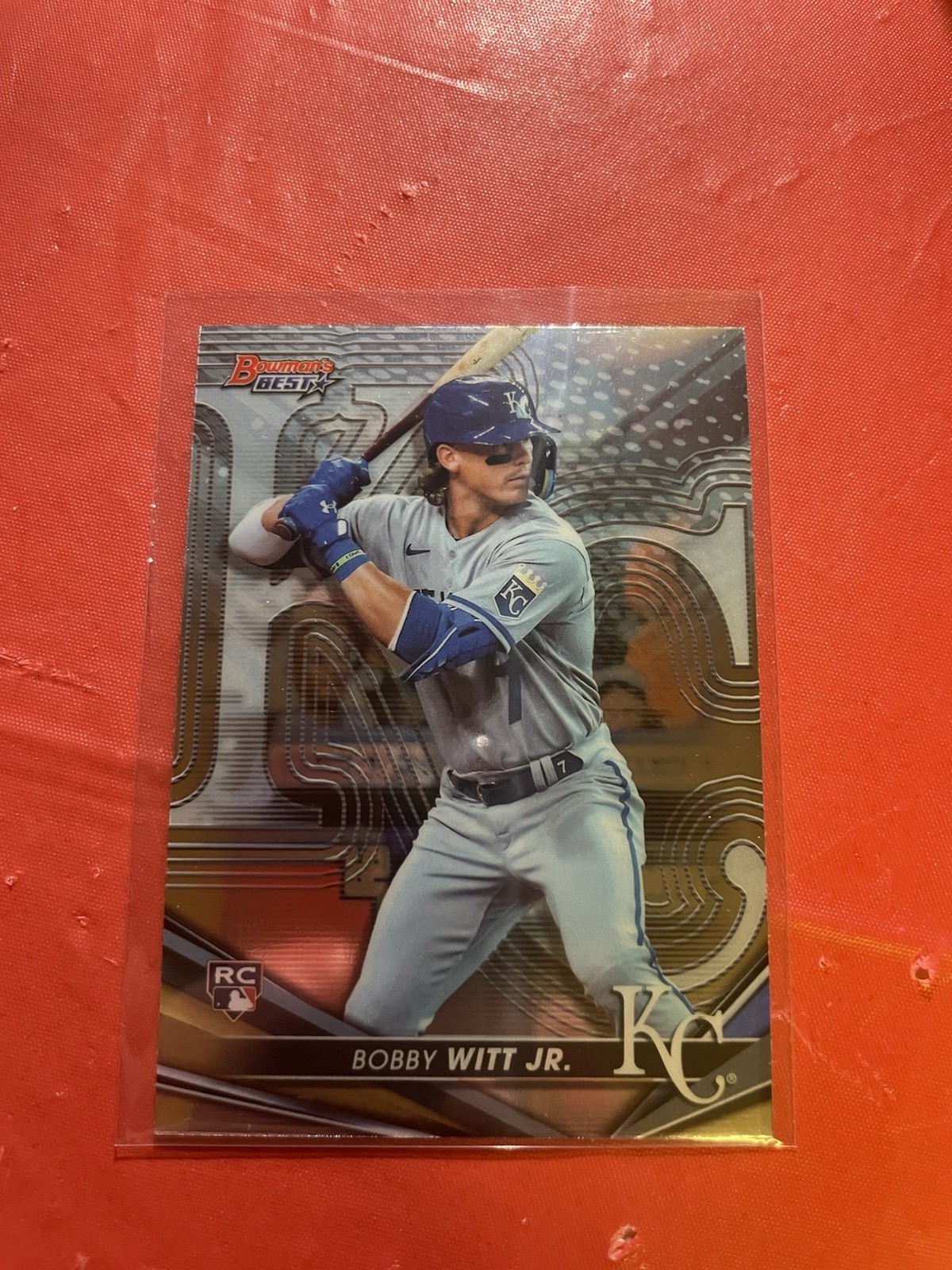 2022 Bowman's Best - Bobby Witt Jr. #13 Refractor (RC)
