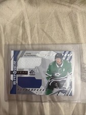 21/22 SP GAME USED BANNER YEAR & JERSEY 2020 WESTERN CONFERENCE John Klingberg