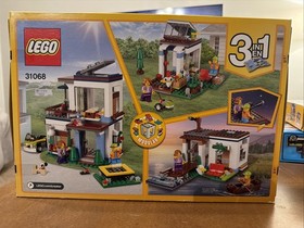 Lego Creator 31068 Modular Modern House 3-In-1 Open, 100% Complete