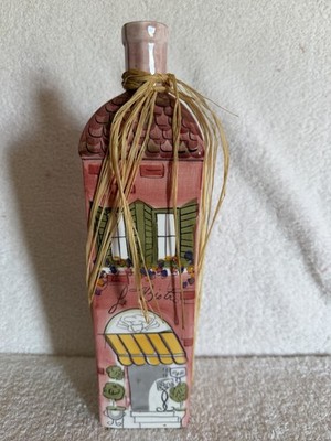 Vintage! Bistro Bouteilles Ceramic Oil/Vinegar Bottle by Carrie Olsen Garrard