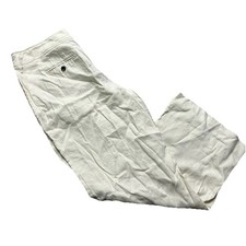Women s Talbots Cream Linen Wide Leg Pants Size 14