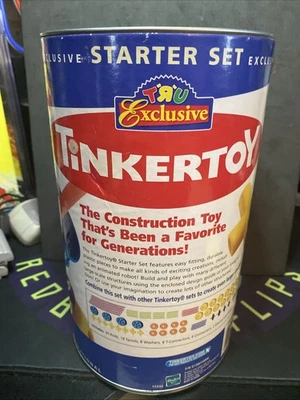 Vintage 2000 Toys R Us Exclusive Plastic Tinkertoy King Size Building Set D3 - Image 1 of 4