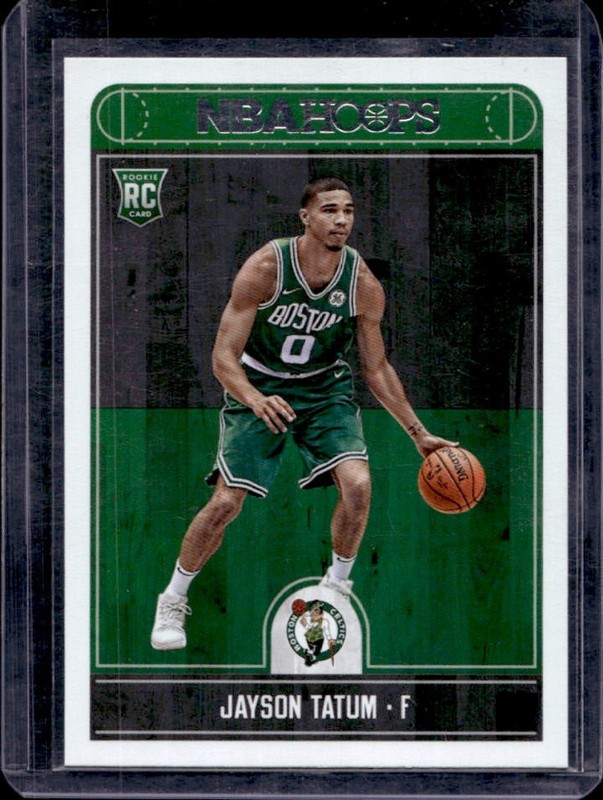 2017-18 Panini Hoops Jayson Tatum RC Rookie #253 Celtics