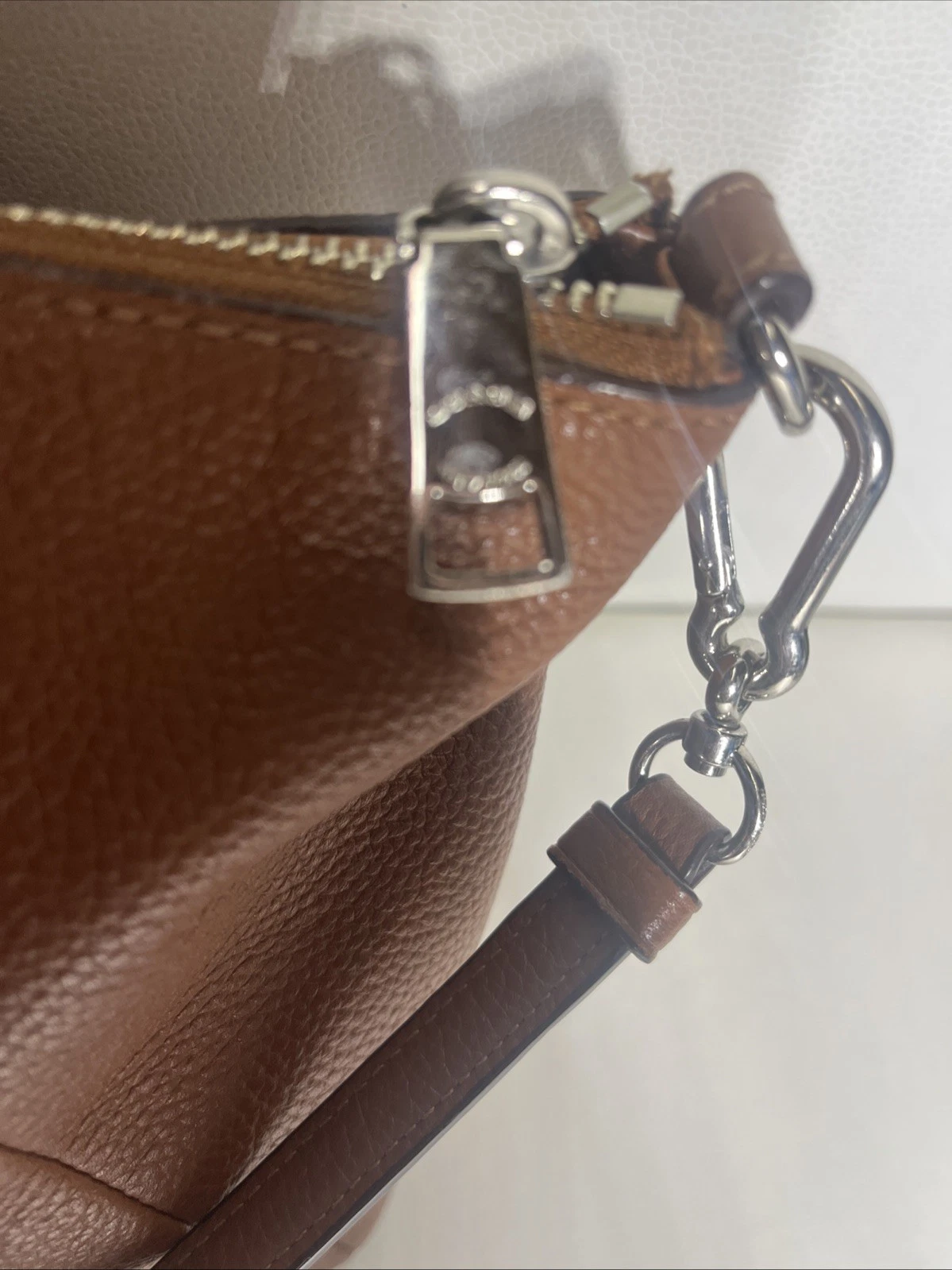 Borsa a tracolla Coach Prairie borsa sella pelle marrone tracolla