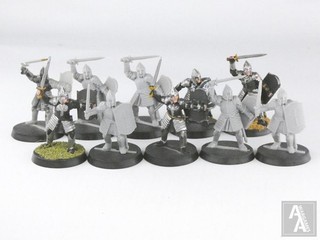 (2703) Minas Tirith Warriors Regiment Gondor Lord Of The Rings Hobbit Middle