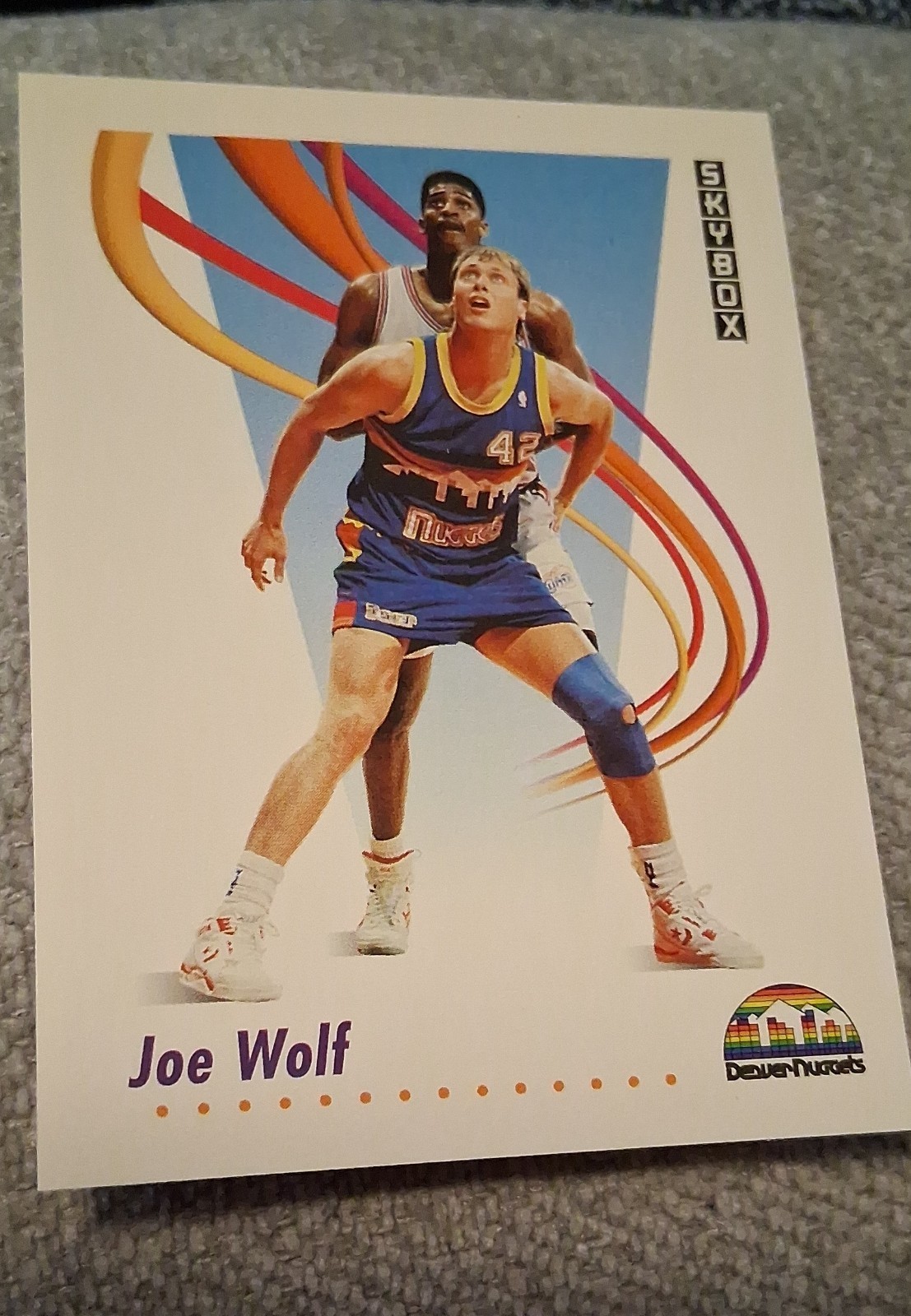 1991-92 Skybox - Joe Wolf #76