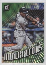 2019 Panini Donruss Dominators Green 25/25 Miguel Andujar #D7 0s55