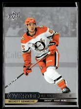 2025-26 Upper Deck Overtime Hockey Overtime Rookie #97 Beckett Sennecke
