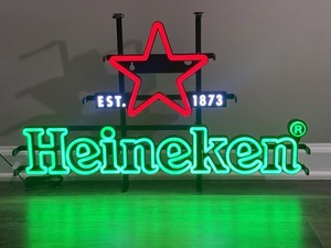 Heineken ネオン看板 EST. 1873 Heineken Neon Sign | eBay