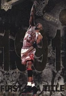 MICHAEL JORDAN Jumbo Upper Deck Basketball INSERT $$ CARD Chicago Bull NBA TITLE