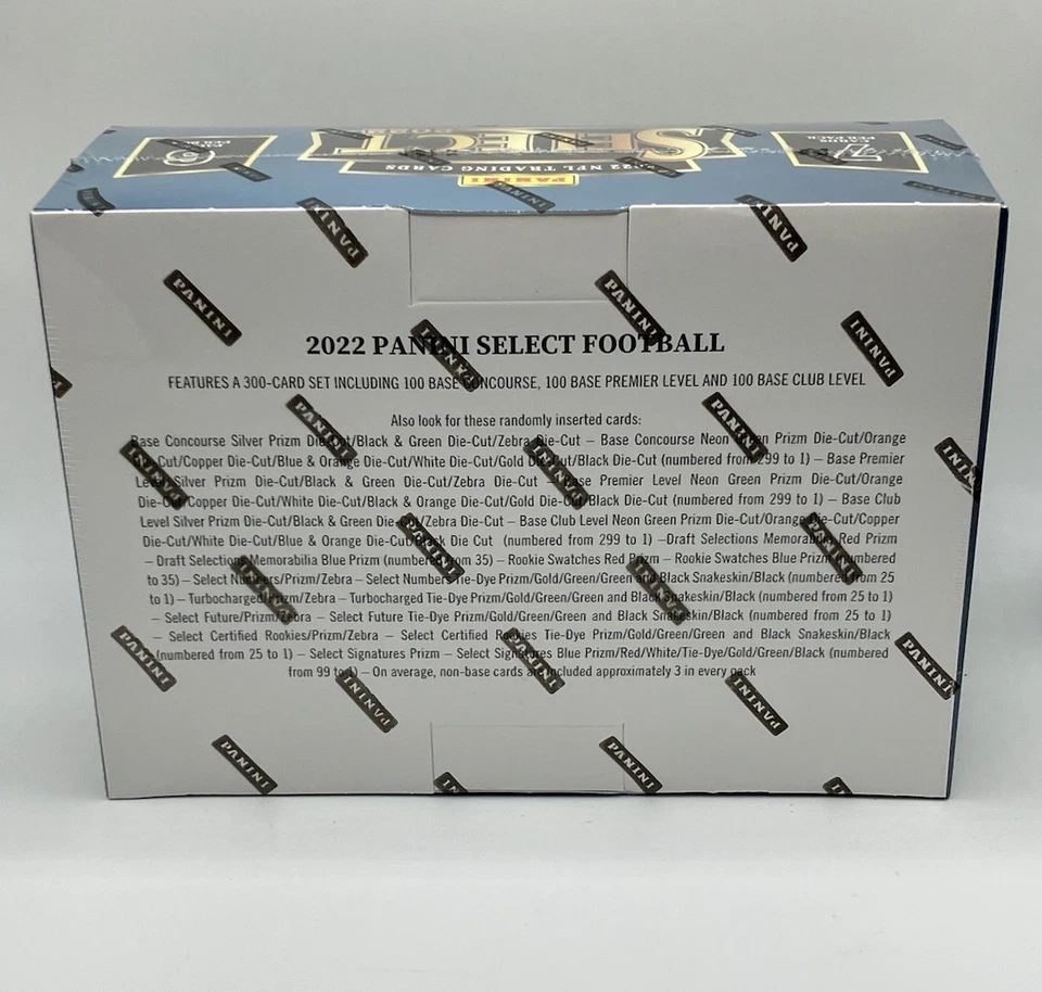 2022 Panini Select NFL Football Mega Box Black & Green Prizm Factory Sealed - Image 2 of 3