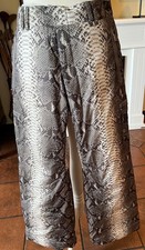 BOGNER SKI HOSE SCHLANGENMUSTER FELINA-D GR. 40 -wie neu-1x im Skiurlaub getrag