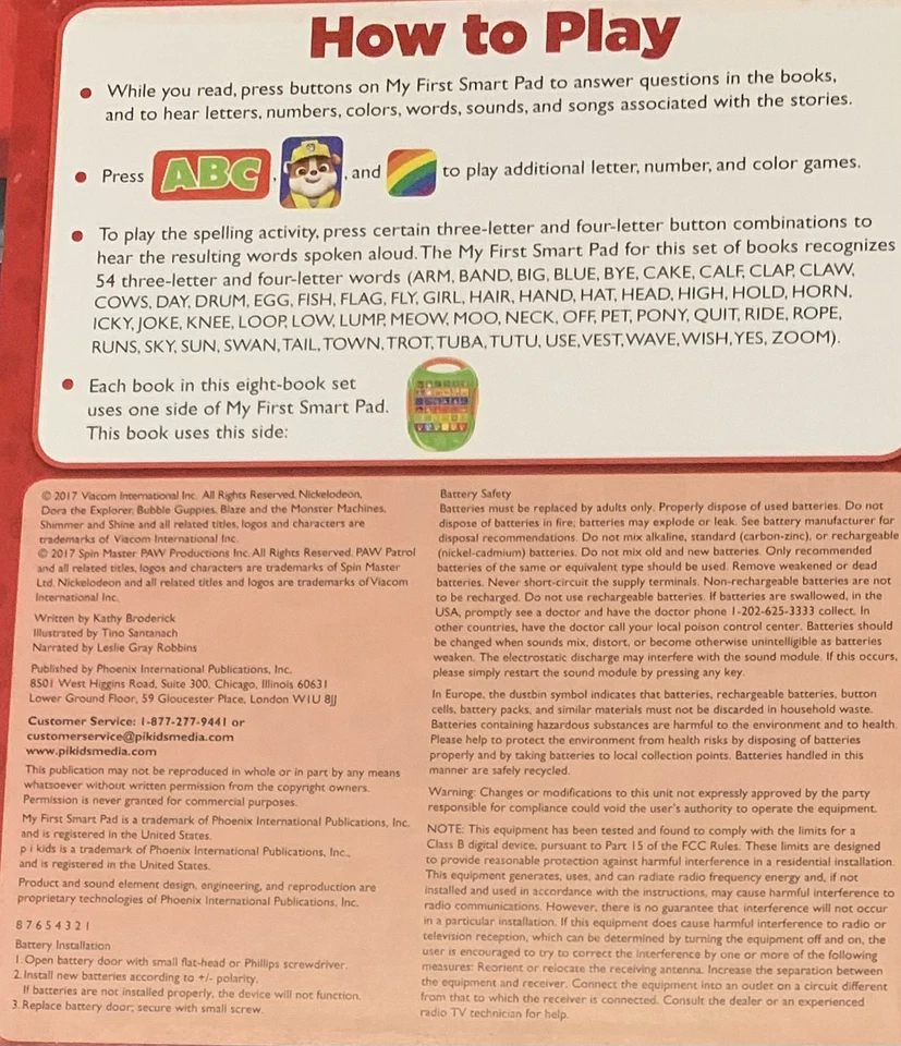 RARE! 1st Pups Save The Day By Kathy Broderick Children’s Book 2017 VERY GOOD!!! - Image 4 of 4