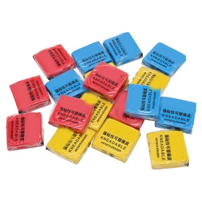 18PCS Kneted Eraser Strong Adhesion Formbare Radiergummi Art Gum Radiergumm AK