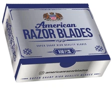 American Razor Blades from The Shave Factory - Single Edge Razor Blades 100 PCS
