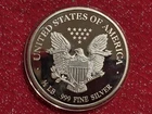 2005 Walking Liberty Art Round Half Troy Pound 6 Troy Oz .999 Silver Bullion