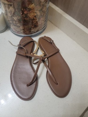 AEYDE Brown leather Flats size 39/8.5