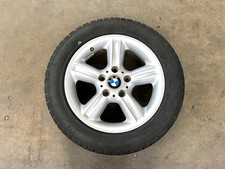 ⭐1996-2002 BMW Z3 WHEEL RIM TIRE 225/50/16 7X16 5 SPOKE SILVER OEM LOT2640