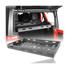 u-Box Wrangler Interior Cargo Rack Trunk Shelf Rear Luggage Storage for Jeep ...