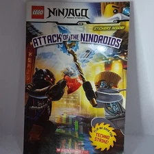 LEGO Ninjago Attack of the Nindroids by Kate Howard Paperback Scholastic Illust…