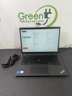 Lenovo ThinkPad T14 Gen 3 14'' i7-1260P 2.5GHz 16GB DDR4 512GB M.2 Laptop