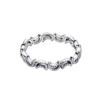 Pandora Ring GrößE 56, Mondsichel Ring, Silber