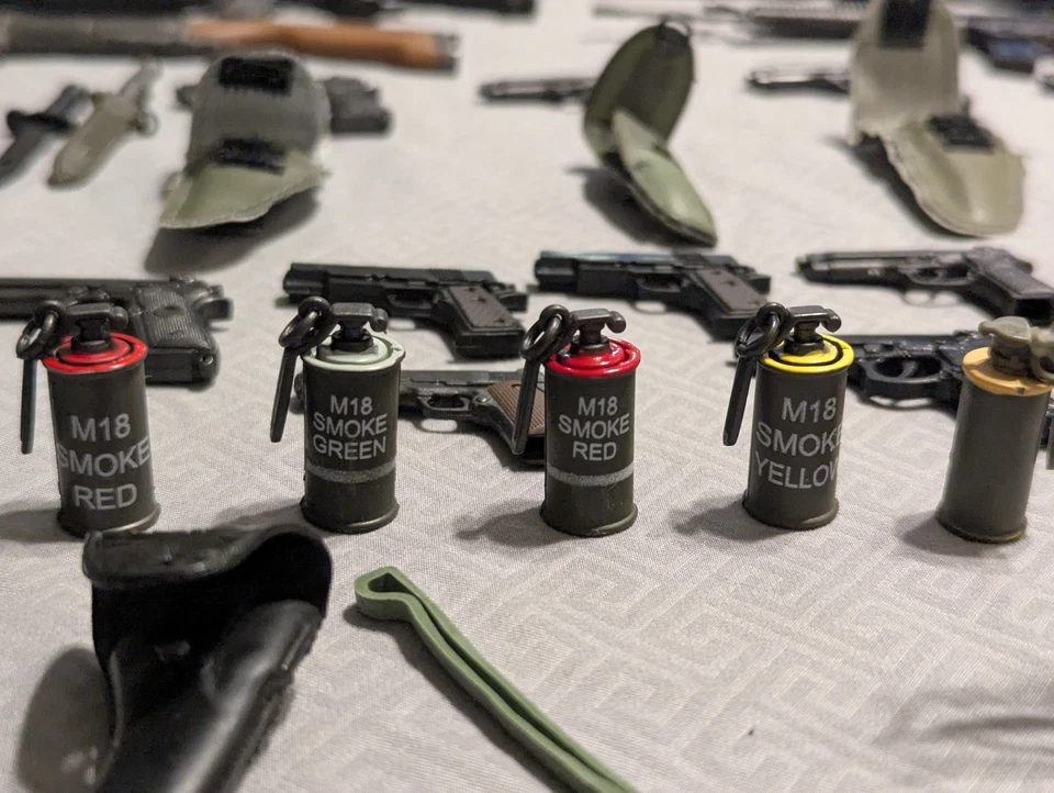 Large G. I. Joe, Formative INTL,  21st Century Toys Lot W/Clothes/Accessories!  - Image 2 of 4