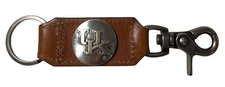 Kentucky Wildcats Leather Keychain Strap with Clip-Heavy Duty by Enmon-New