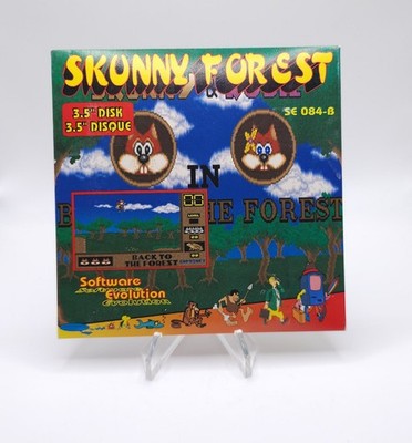 Vintage RARE 1993 Skunny: Back to the Forest PC DOS Floppy   Tested WORKS