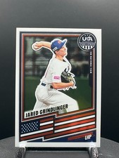 2026 Panini Stars & Stripes Prizm USA Baseball #91 Jared Grindlinger