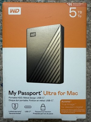 Western Digital My Passport Ultra Mac Portable External Hard