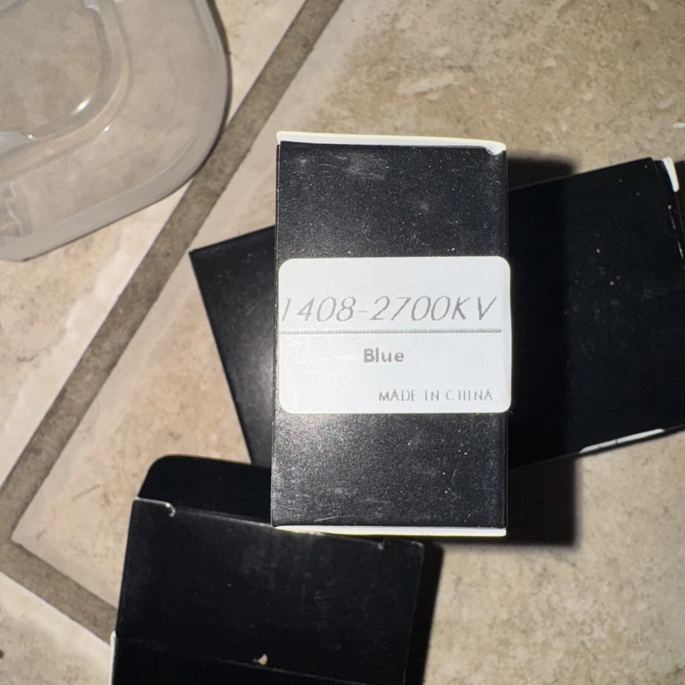 1408 2700KV 无刷电机适用于遥控多旋翼 FPV 赛车 4 件装 — 第 3/4 张图片