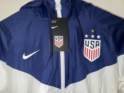 NWT NIKE USWNT SOCCER 4 STAR JACKET WINDRUNNER CQ8411-101 WOMENS SIZE SMALL S *B